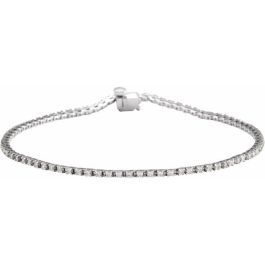 Lab Grown Diamond Tennis Bracelet Petite 1.00ct