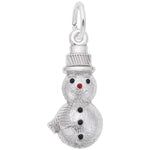 Snowman Charm Pendant