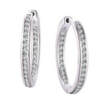 Sterling Silver Hoop Earrings