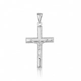 Sterling Silver Crucifix Cross Pendant
