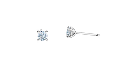 Lab Created Diamond Earrings .50ct VALENTINES SPECIAL