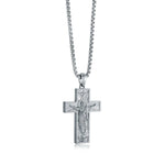 ITALGEM JESUS CROSS NECKLACE