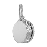 Sterling Silver Happy Birthday Cake Pendant