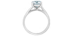 Lab Created Diamond Solitaire Ring 14kt - 2.00ct