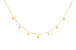 Bella Collection - Gold Petite Disc Necklace