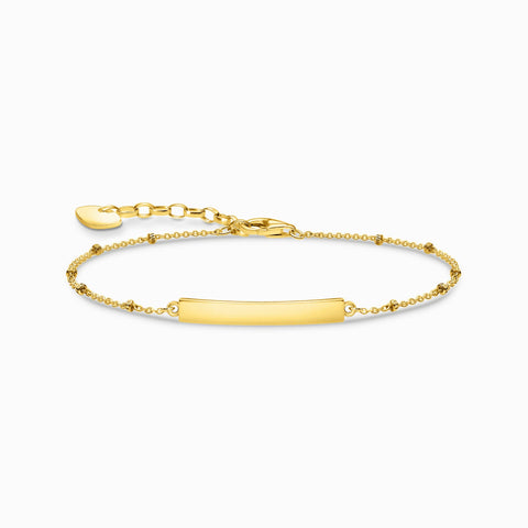 THOMAS SABO Bracelet classic dots gold