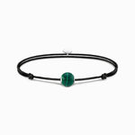 THOMAS SABO Bracelet Karma Secret with green malachite Bead