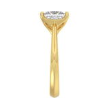 Lab Grown Princess Cut Diamond Engagement Ring 2.00 ctw