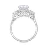 Lab Grown Diamond Engagement Ring 2.75ctw