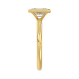 Lab Grown Emerald Diamond - 14kt Yellow Gold 3.00 CTW