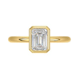 Lab Grown Emerald Diamond - 14kt Yellow Gold 3.00 CTW