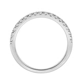 Lab Grown Diamond Band - 14kt White Gold 0.33 CTW