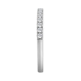 Lab Grown Diamond Band - 14kt White Gold 0.33 CTW