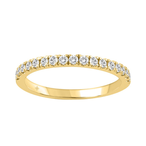Lab Grown Diamond Band - 14kt Yellow Gold 0.33 CTW