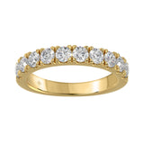Lab Grown Diamond Band - 14kt Yellow Gold 1.00 CTW