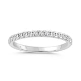 Lab Grown Diamond Band - 14kt White Gold 0.25 CTW