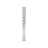 Lab Grown Diamond Band - 14kt White Gold 0.25 CTW