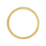 Lab Grown Diamond Band - 14kt Yellow Gold 0.25 CTW