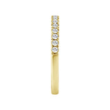 Lab Grown Diamond Band - 14kt Yellow Gold 0.25 CTW