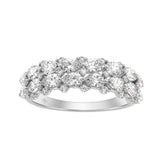 Lab Grown Diamond Band - 10kt White Gold 1.33 CTW
