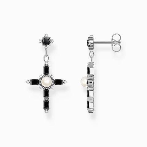 THOMAS SABO Silver earrings Cross