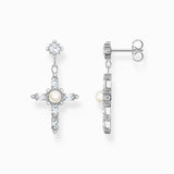 THOMAS SABO Silver earrings Cross