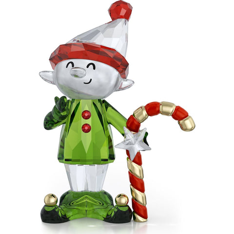 Swarovski Holiday Cheers Dulcis Elf and Candy Cane 5701852