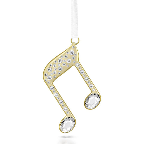 Swarovski Holiday Magic Double Music Note Ornament 5701279