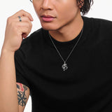 THOMAS SABO Silver necklace with dragon pendant