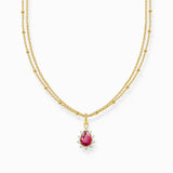 Thomas Sabo Gold-plated necklace with pendant