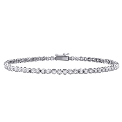 Lab Grown Diamond Tennis Bracelet 2.00ct
