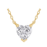 Lab Grown Heart Shaped Diamond Pendant 2.00ct