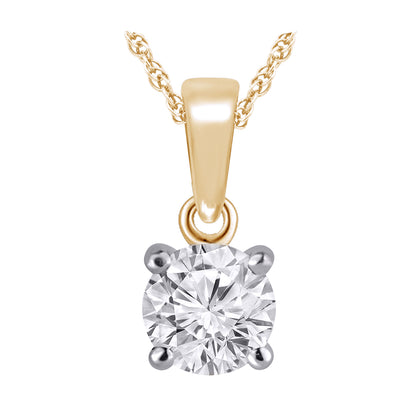 Lab Grown Diamond Solitaire Necklace 1.00ct