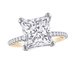 Lab Grown Diamond Engagement Ring 4.50ct