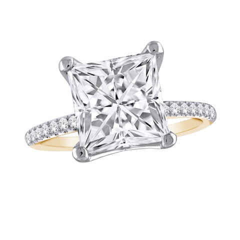 Lab Grown Diamond Engagement Ring 4.50ct