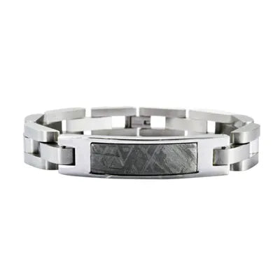 JOSEF ELIAS Odin Meteorite Steel Bracelet
