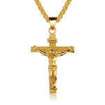 JOSEF ELIAS Stainless Steel Cross Necklace