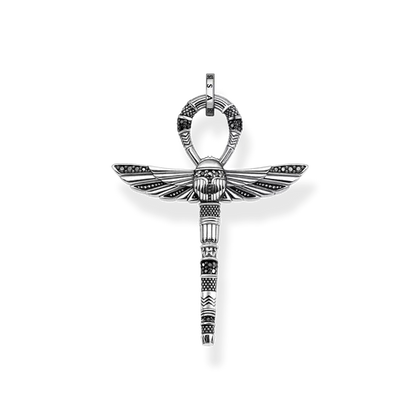 Thomas Pendant cross of life ankh with scarab