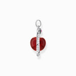 THOMAS SABO Pendant apple with snake silver