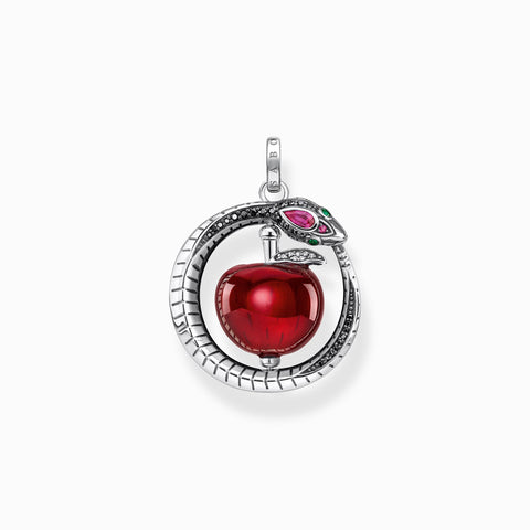 THOMAS SABO Pendant apple with snake silver