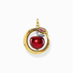 THOMAS SABO Pendant apple with snake gold