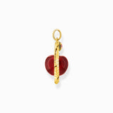 THOMAS SABO Pendant apple with snake gold