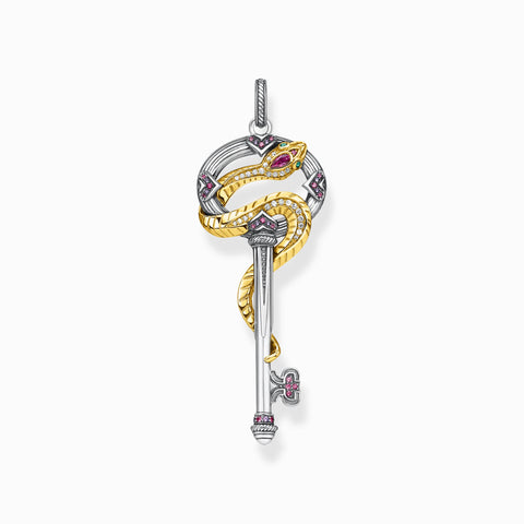 THOMAS SABO Pendant key with snake gold