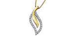 10kt Yellow Gold Diamond Necklace