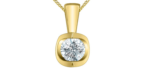 Lab Grown Diamond .30ct Necklace