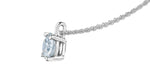 Lab Grown Diamond Solitaire Necklace 14kt - 1.50ct