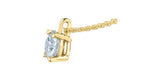 Lab Grown Diamond Solitaire Necklace 14kt - 2.00ct