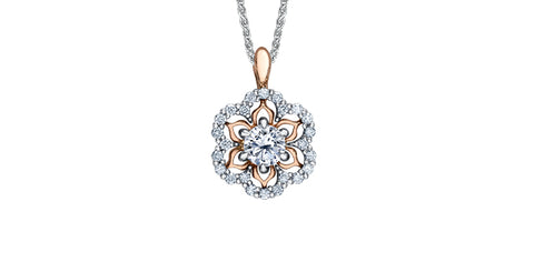 Maple Leaf Diamonds - Necklace
