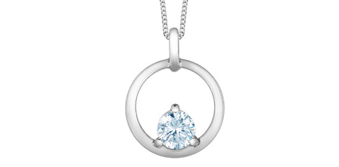 Lab Grown Diamond .30ct Necklace