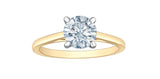 Lab Grown Diamond Round Solitaire Ring - 1.16ct